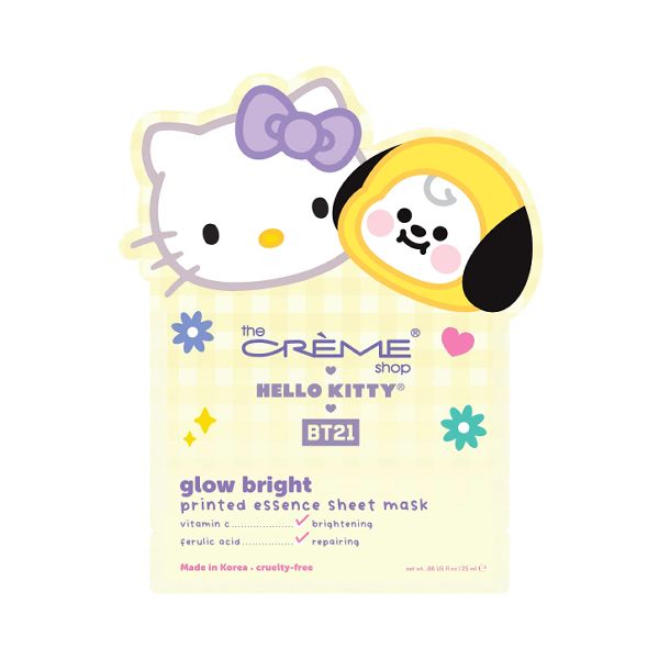 TCS SANRIO Hello Kitty X BT21 Dream Team Printed Essence Sheet Mask, type: Chimmy