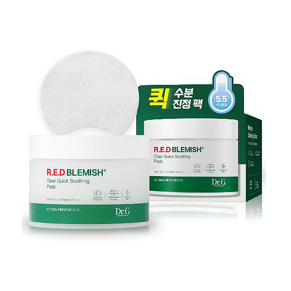 Dr. G Red Blemish Clear Quick Soothing Pads 70 pads
