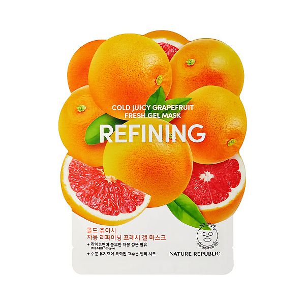 Nature Republic Cold Juicy Fresh Gel Mask, type: Grapefruit