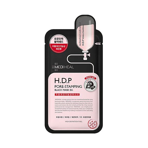 MEDIHEAL H.D.P Pore-Stamping Charcoal Mineral Mask
