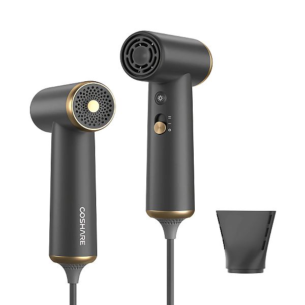 Coshare SuperMini 110000 RPM High-Speed Hair Dryer, Palm-Sized