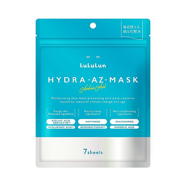Lululun Face Hydra - AZ - Mask Azelaic Acid 1K (7 Sheets)*