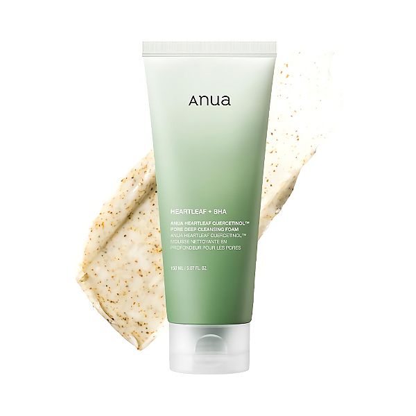 Anua  Heartleaf Quercetinol Pore Deep Cleansing Foam