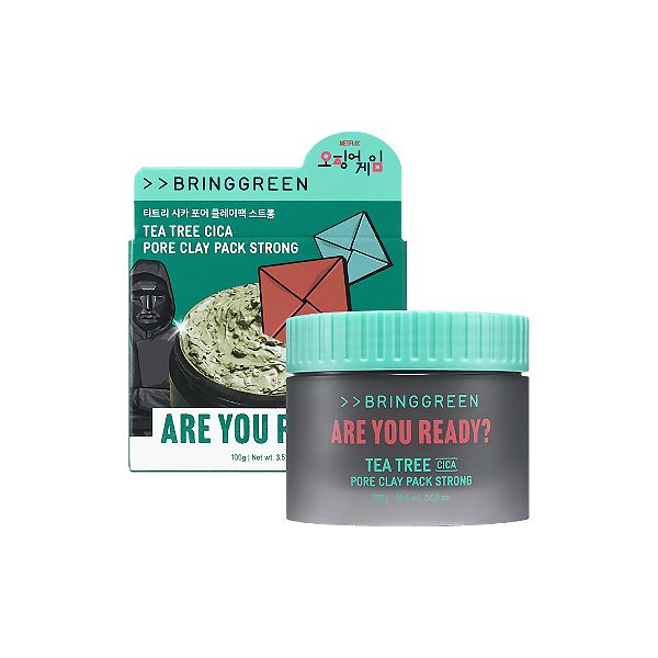 BRINGGREEN Tea Tree CICA Pore Clay Pack Strong-Netflix Squid Game Collaboration (Limited)