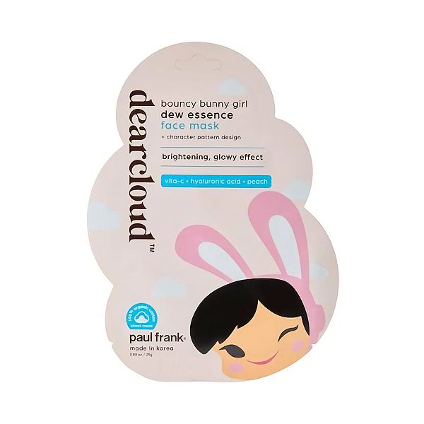 Dearcloud x Paul Frank Bouncy Bunny Girl Dew Essence Face Mask*