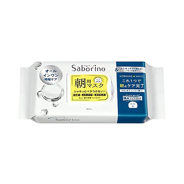 BCL Saborino 早安面膜 白色 28 片装