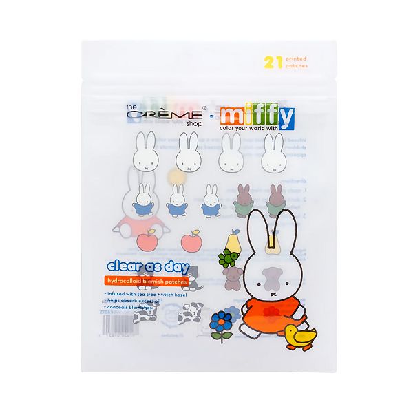 TCS Miffy Clear As Day! Hydrocolloid Blemish Patches*