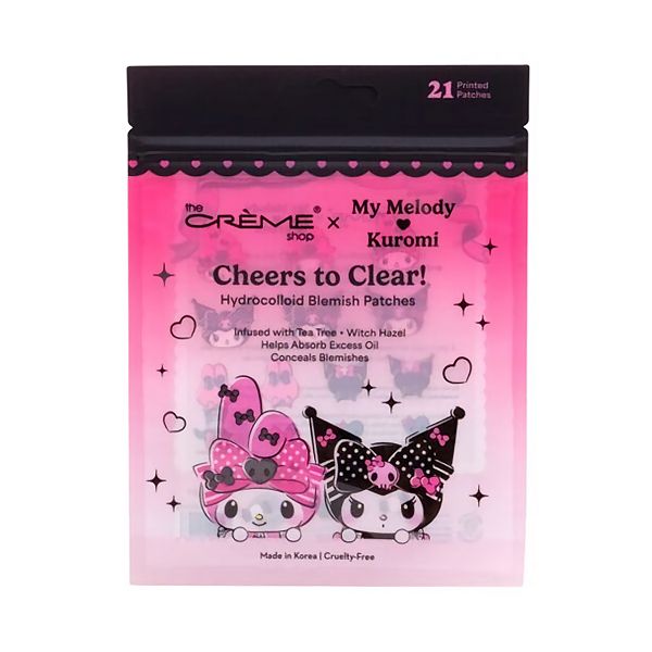 TCS My Melody &amp; Kuromi Cheers to Clear! Hydrocolloid Blemish Patches*