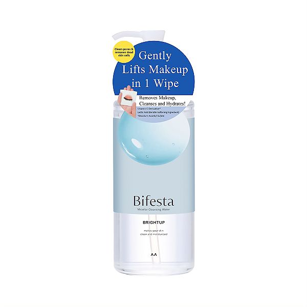 Mandom Bifesta Micellar Cleansing Water, type: Brightup