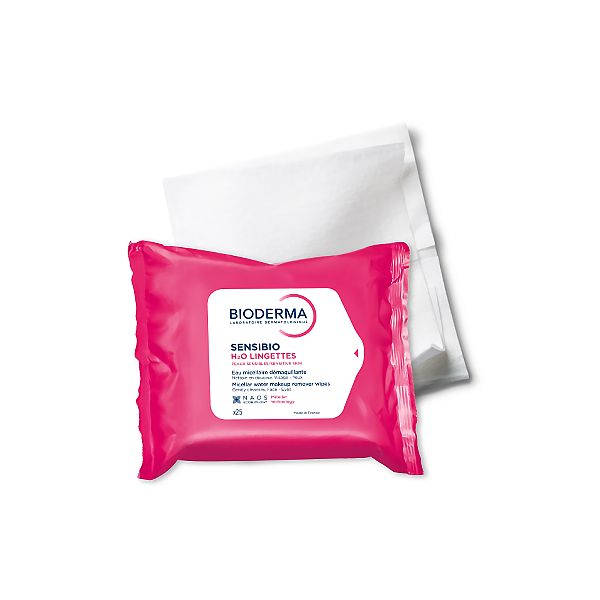 Bioderma Sensibio H2O Wipes for Sensitive Skin