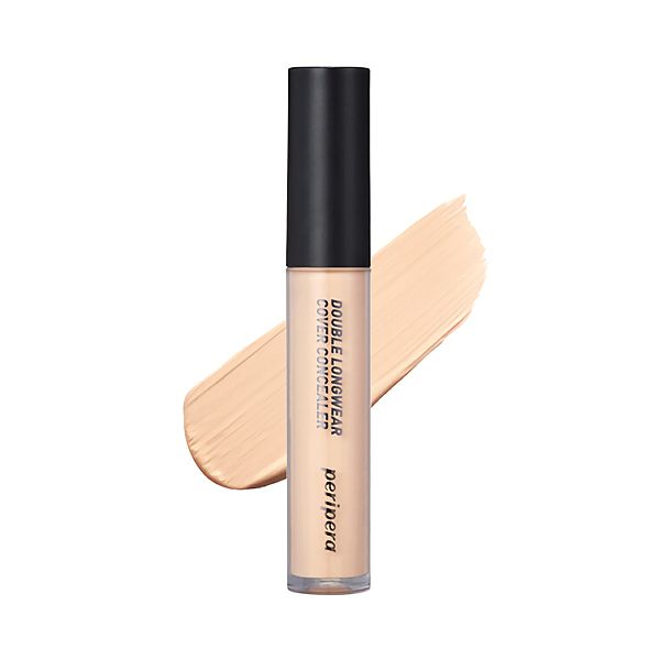 Peripera - Double Longwear Cover Concealer, Color: 02W Natural Beige