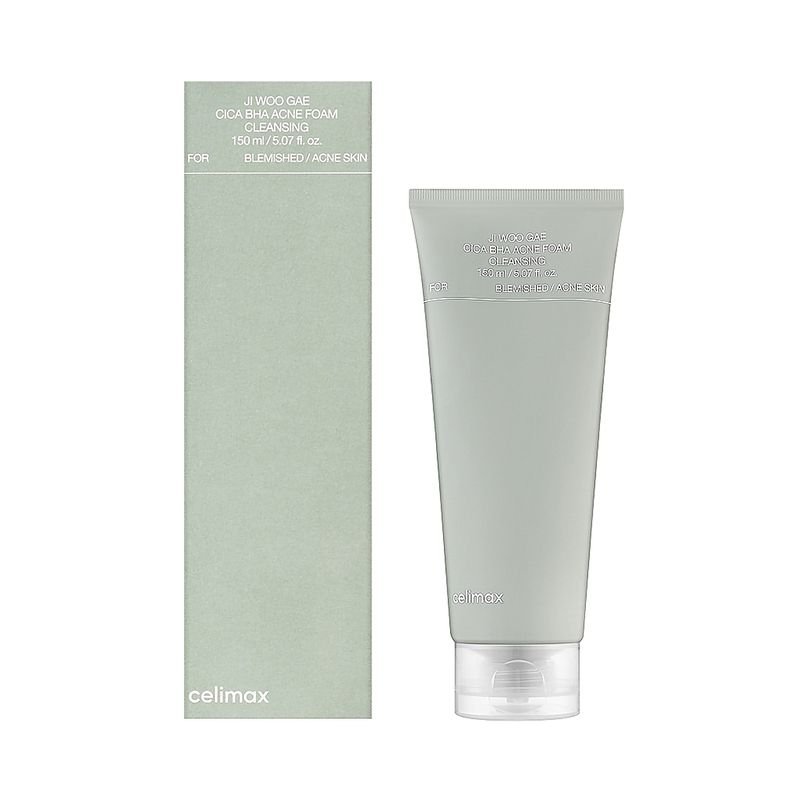Celimax Ji Woo Gae Cica BHA Acne Foam Cleansing 150ml