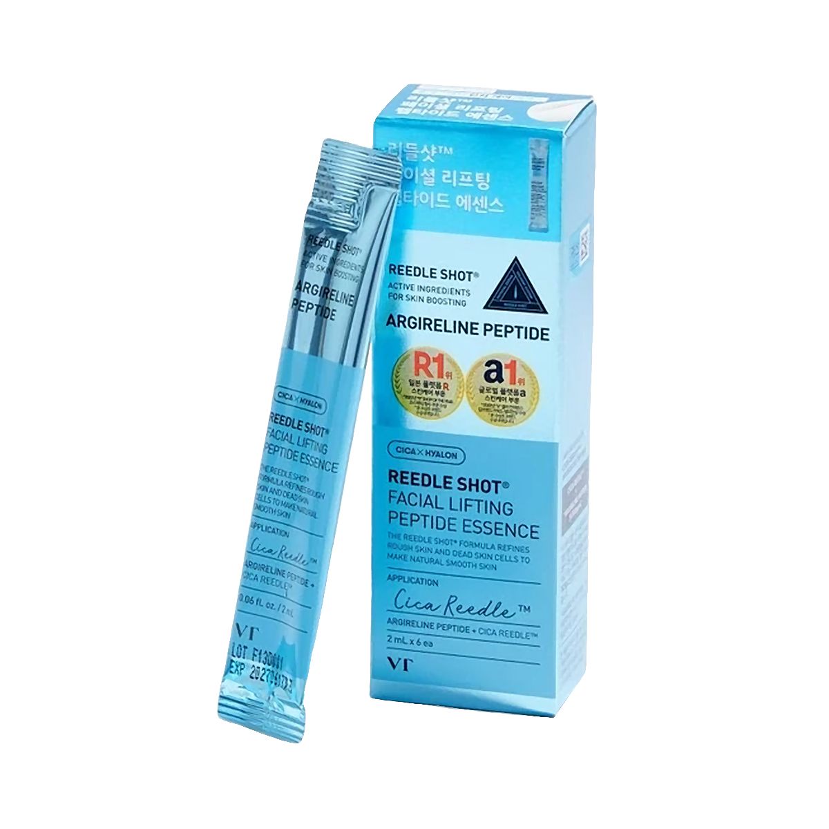 VT Reedle Shot Facial Lifting Peptide Essence 2ml (6pcs)