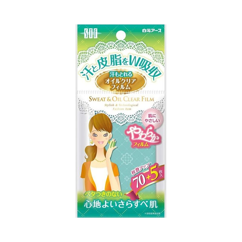 Hakugen Oil Clear Film for Sweat