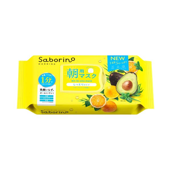 BCL Saborino Morning Face Mask 32 Sheets