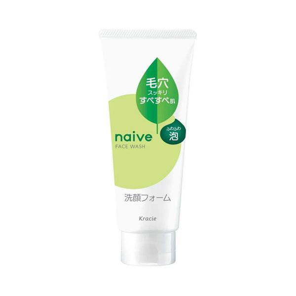 Kracie Naive Face Wash, type: Green Tea 120g