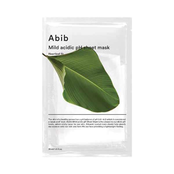 Abib Mild Acidic Ph Sheet Mask