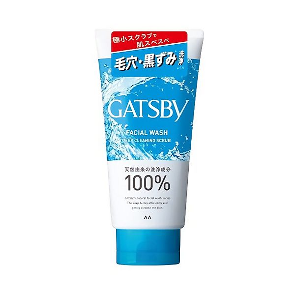 Mandom Gatsby Facial Wash Deep Cleaning Scrub