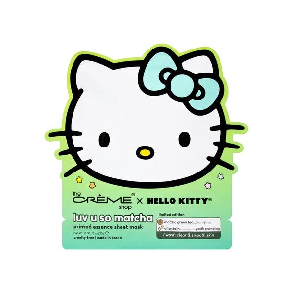 TCS Hello Kitty Essence Sheet Mask (Matcha, type: Matcha
