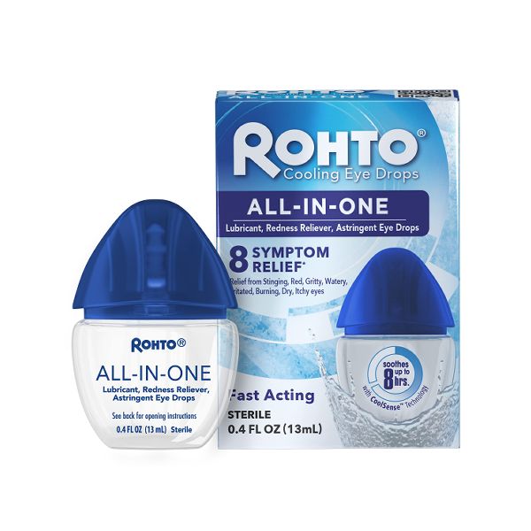 Mentholatum Rohto Ice Astringent/Lubricant/Redness Reliever Eye Drops