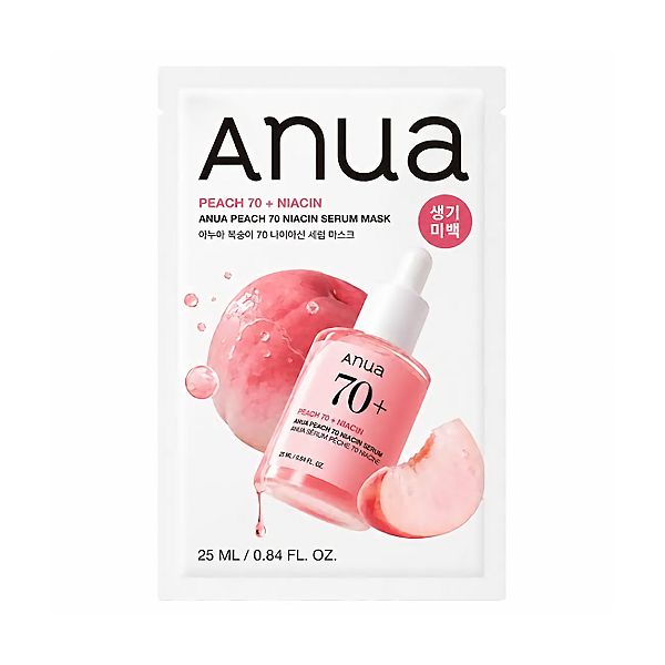 Anua Peach 70 Niacin Serum Mask