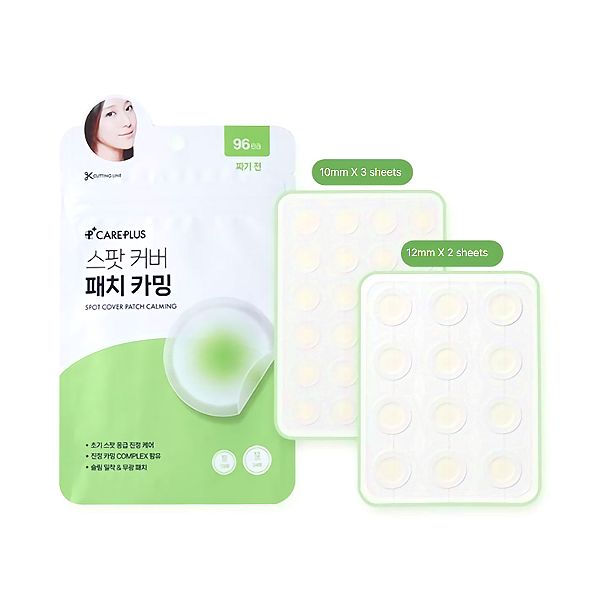 Olive Young Care Plus Scar Cover Spot Patch Calming 96P