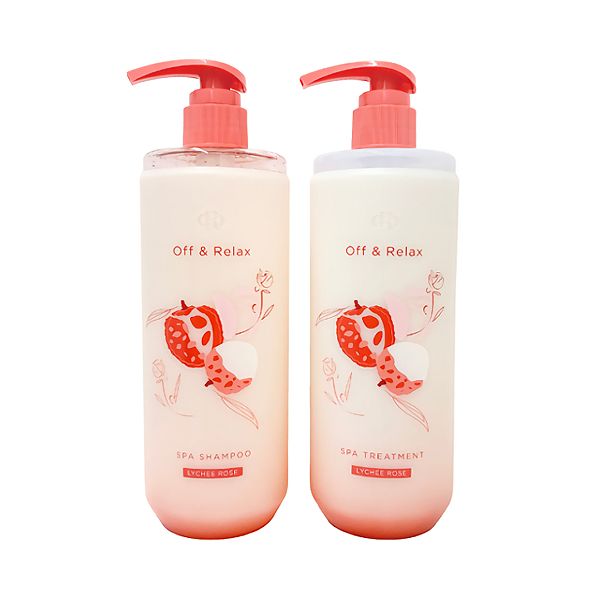 Off&amp;Relax Spa Shampoo +Treatment Lychee &amp; Rose