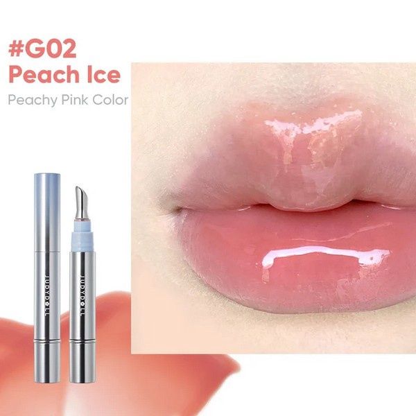 Judydoll Watery Essence Lip Glaze, Color: #G02 Peach Ice