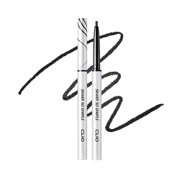 CLIO Sharp So Simple Waterproof Pencil Liner, Color: 01 Black