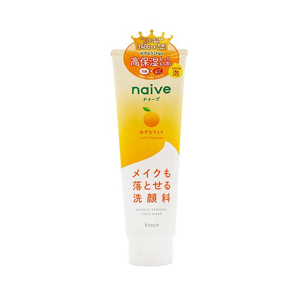 Kracie Naive Makeup Removal Face Wash Yuzu Ceramide