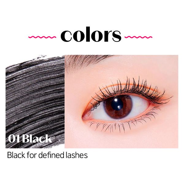 Etude Curl Fix Mascara Black 01