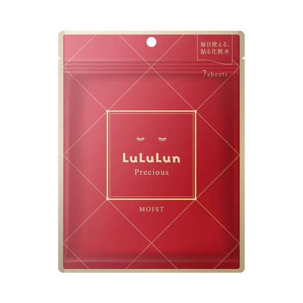 Lululun Precious Face Mask Red 5KS 7sheet