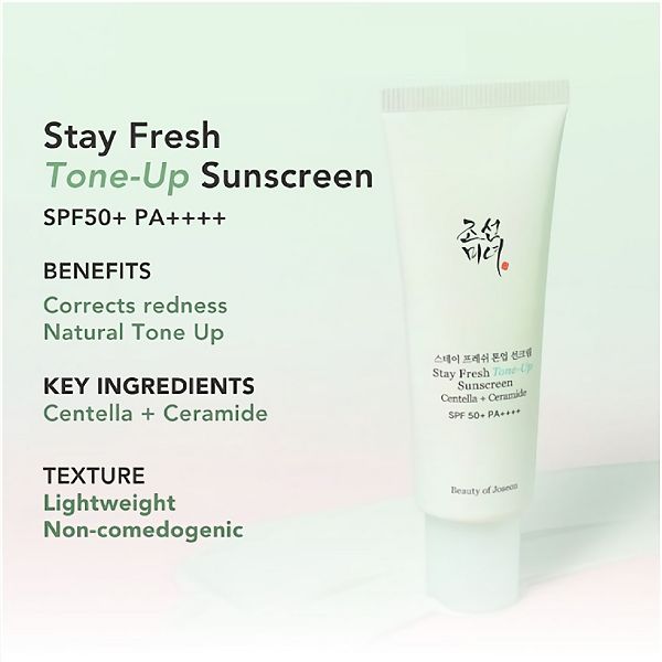 Beauty of Joseon Stay Fresh Tone-Up Sunscreen