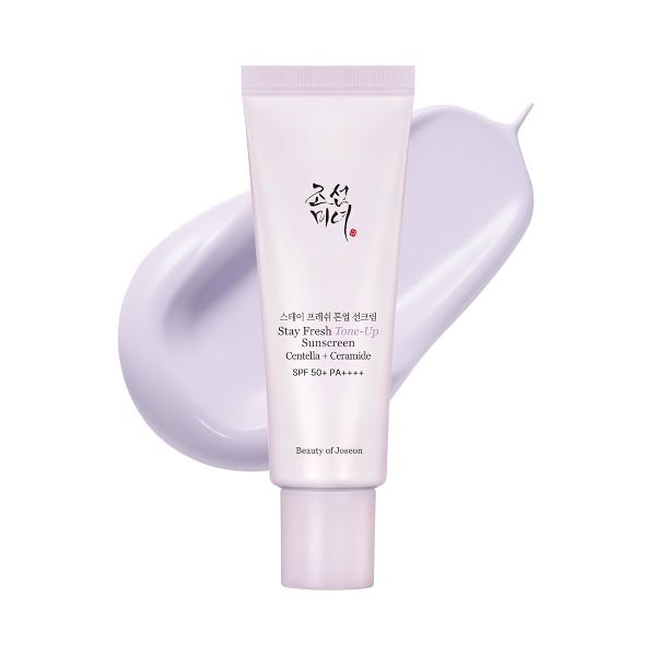 Beauty of Joseon Stay Fresh Tone-Up Sunscreen, Color: Purple