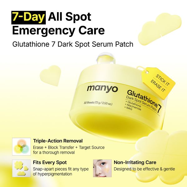 Ma:nyo Glutathione 7 Dark Spot Serum Patch*