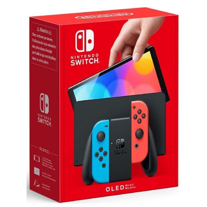 Nintendo Switch Versión OLED / Incluye Base/ 2 Mandos Joy-Con
