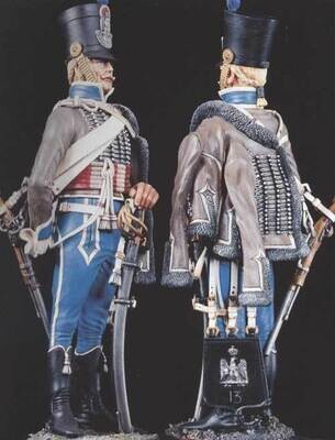 Soldats Anglais 90mm à Restaurer – Poste Militaire – Infanterie Premier Empire (Manque Pièces)