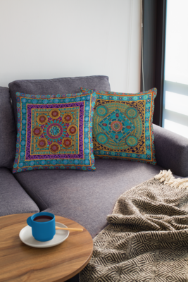 Cotton Canvas Cushion Covers