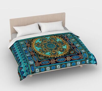 Floral Fever King  Duvet Cover