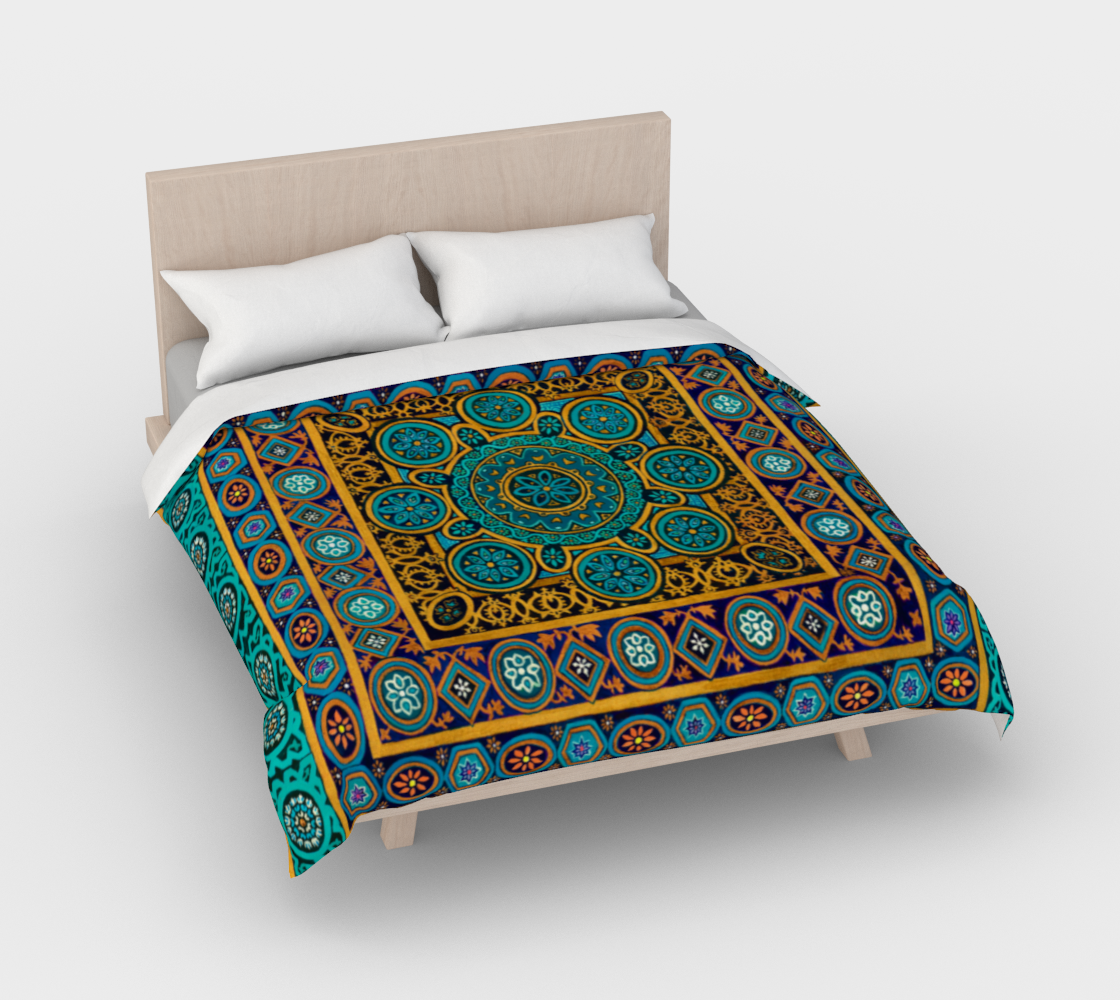 Ocean Queen Duvet Cover