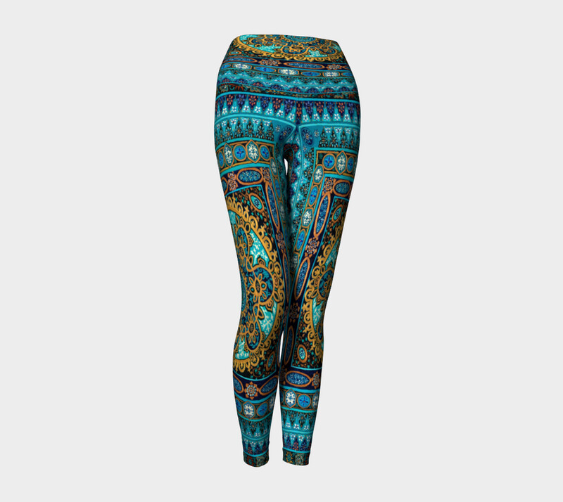 Floral Fever Yoga Leggings