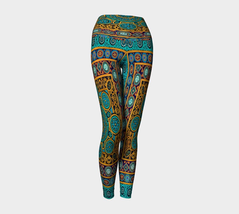 Ocean Yoga Leggings