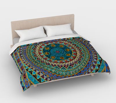 Deep Cove King Duvet Cover