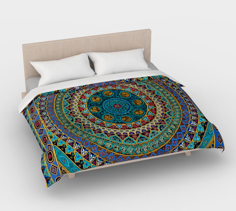 Deep Cove King Duvet Cover