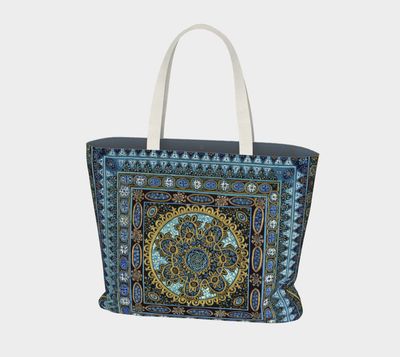 Floral Fever Large Tote Bag