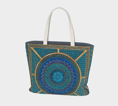 Biosphere Large Tote Bag