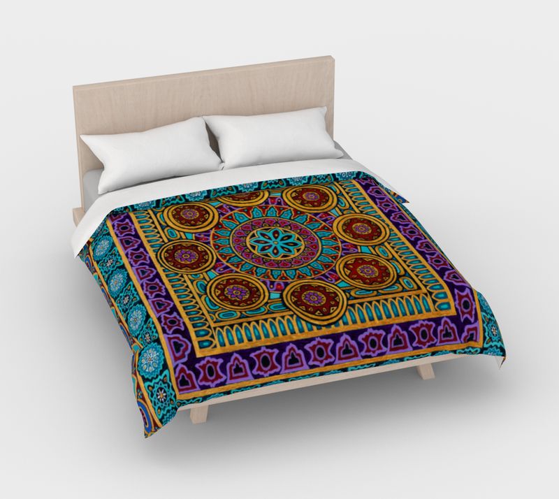 Malbec Queen Duvet Cover