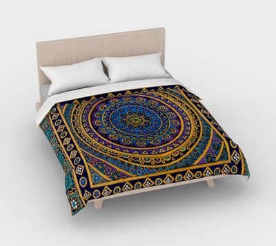 Bowen Island Queen Duvet Cover