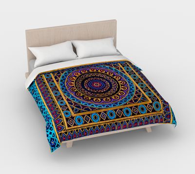 Mount Gardner Queen Duvet Cover