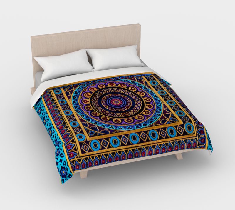 Mount Gardner Queen Duvet Cover